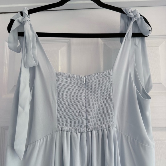 NWT PARK & FIFTH Riley Maxi Dress Celeste Powder Blue XXL - Picture 7 of 12